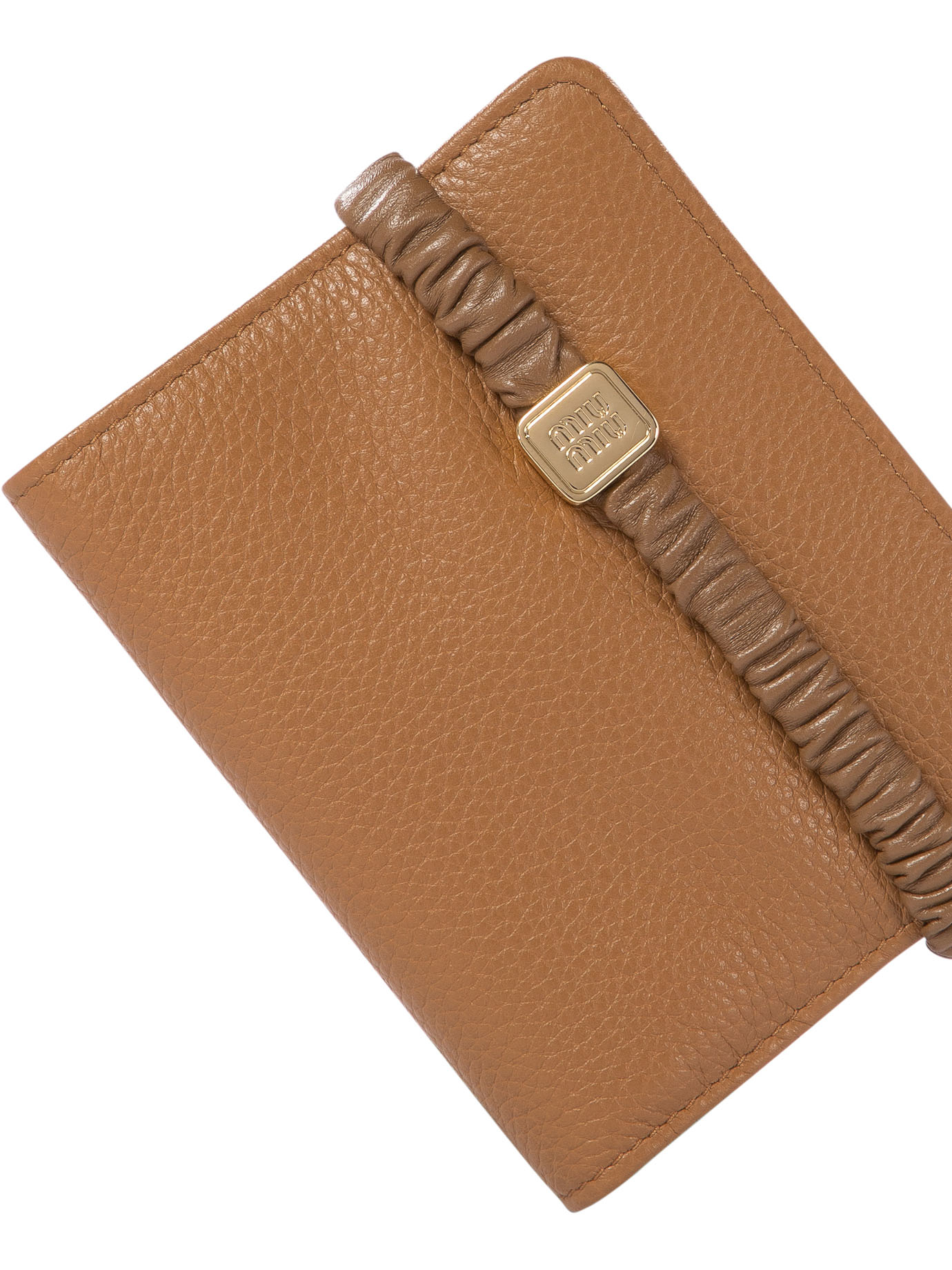 MIU MIU Brown Wallet with logo